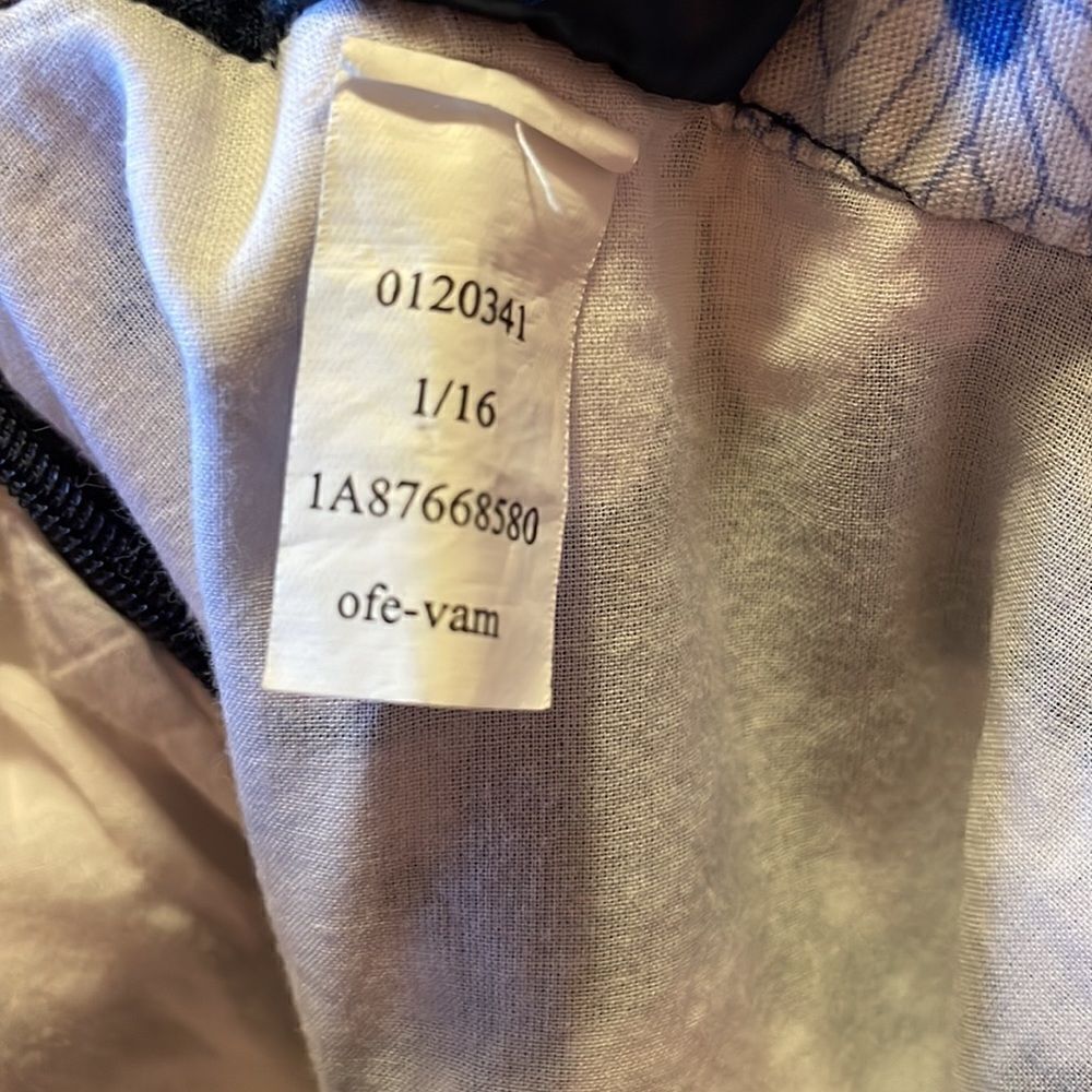 ✨Tommy Hilfiger Navy & White Tropical Floral A-line Skirt - Picture 7 of 7